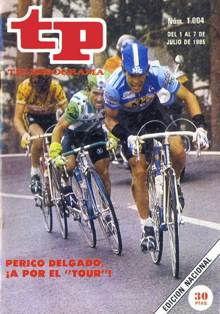 TP 1004 Ciclismo, Tour de Francia - Perico Delgado