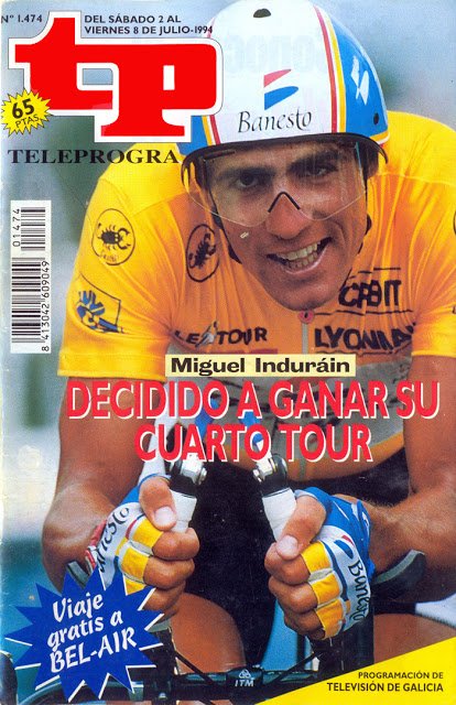 TP 1474 Ciclismo, Tour de Francia - Miguel Indurain
