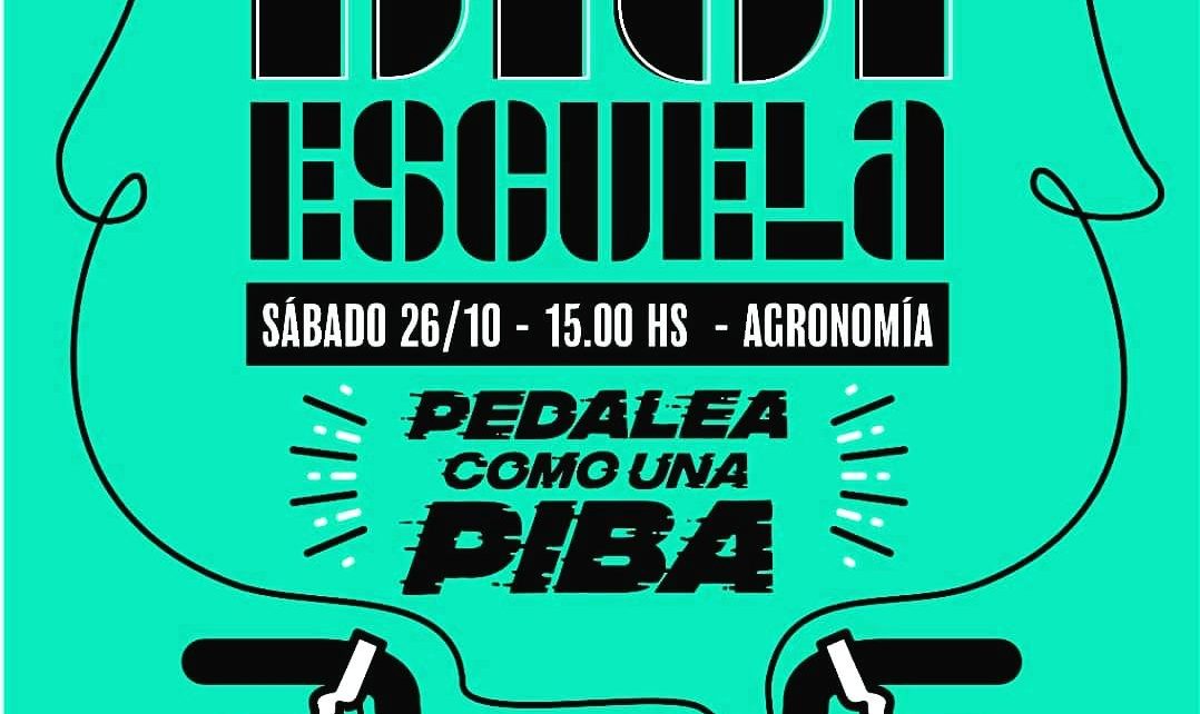 Bici Escuela, pedalea como una piba