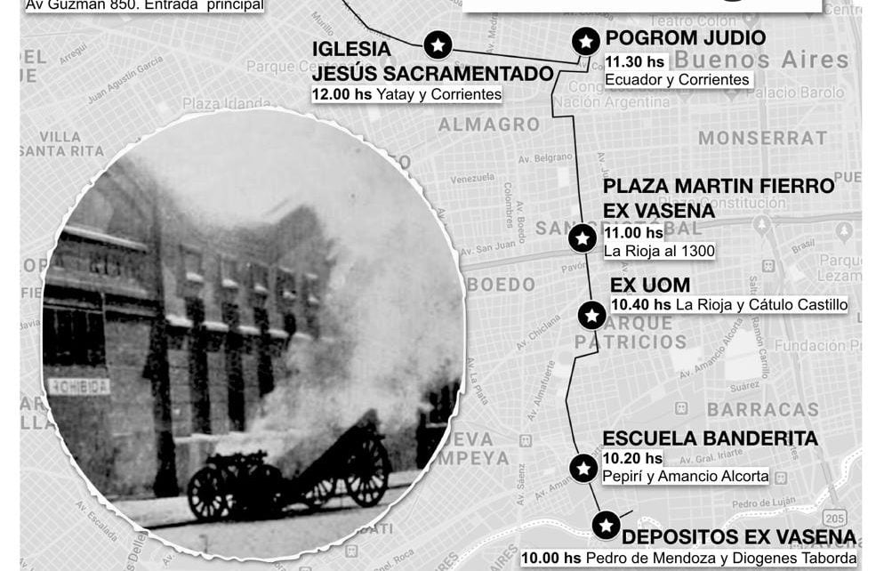 Pedaleada en Buenos Aires por los 101 años de la Semana Trágica. Bicivilizados