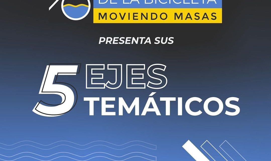 5 ejes temáticos Foro Mundial de la bicicleta