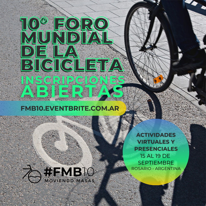 Inscripciones abiertas decimo foro mundial de la bicicleta