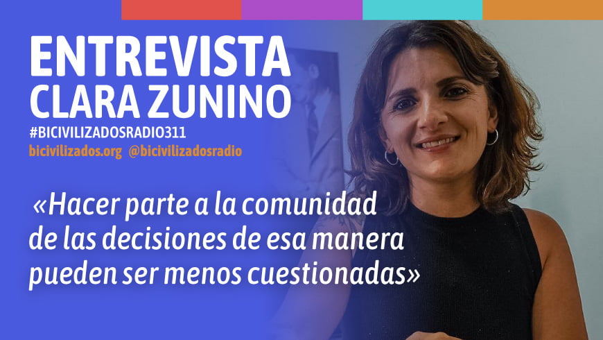 clara zunino mercedes en bicivilizados radio