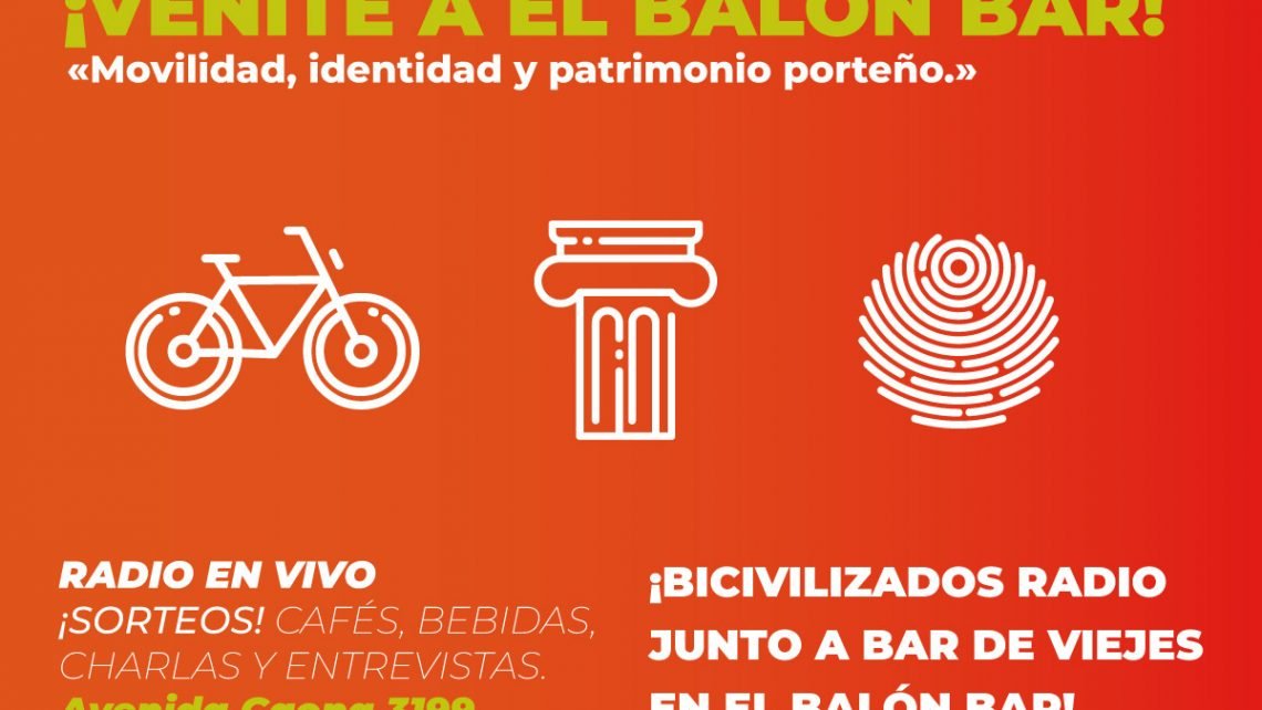Emisión especial bicivilizados radio y bar de viejes