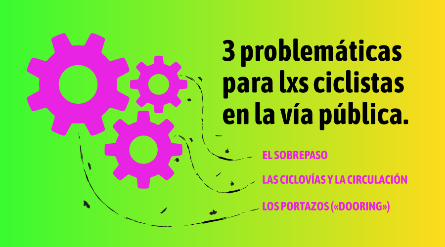 3 problemáticas ciclistas para