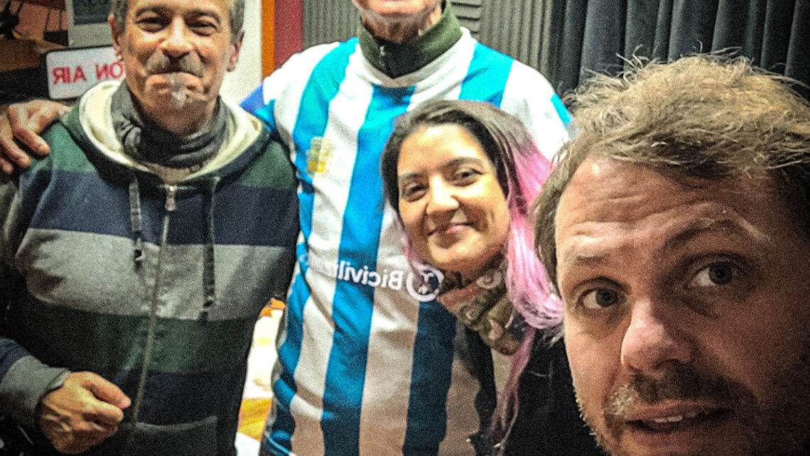Paisajeante, Adrián, Lorraine y Leo