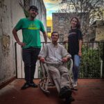 Leo Spinetto, Adrián Sánchez y Cani Dabusti