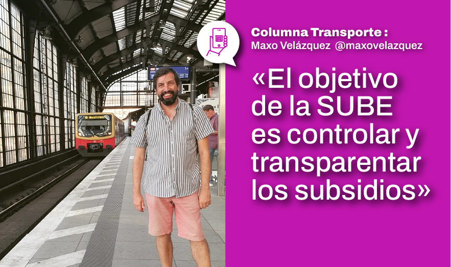 el objetivo de la sube Maxo velázquez