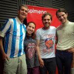 Adrian, Cani, Leo Spinetto y Ezequiel Naidich