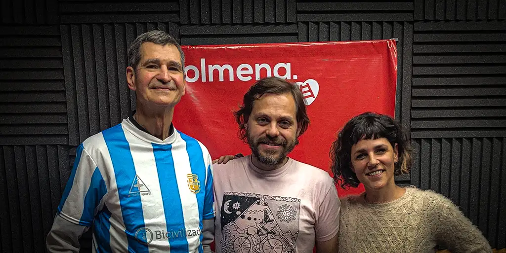 Adrián Sánchez, Leo Spinetto y Paula QUerido