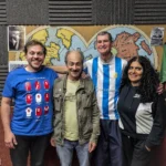 Leo Spinetto, Fabio Márquez, Adrián Sánchez y Laura Arditi