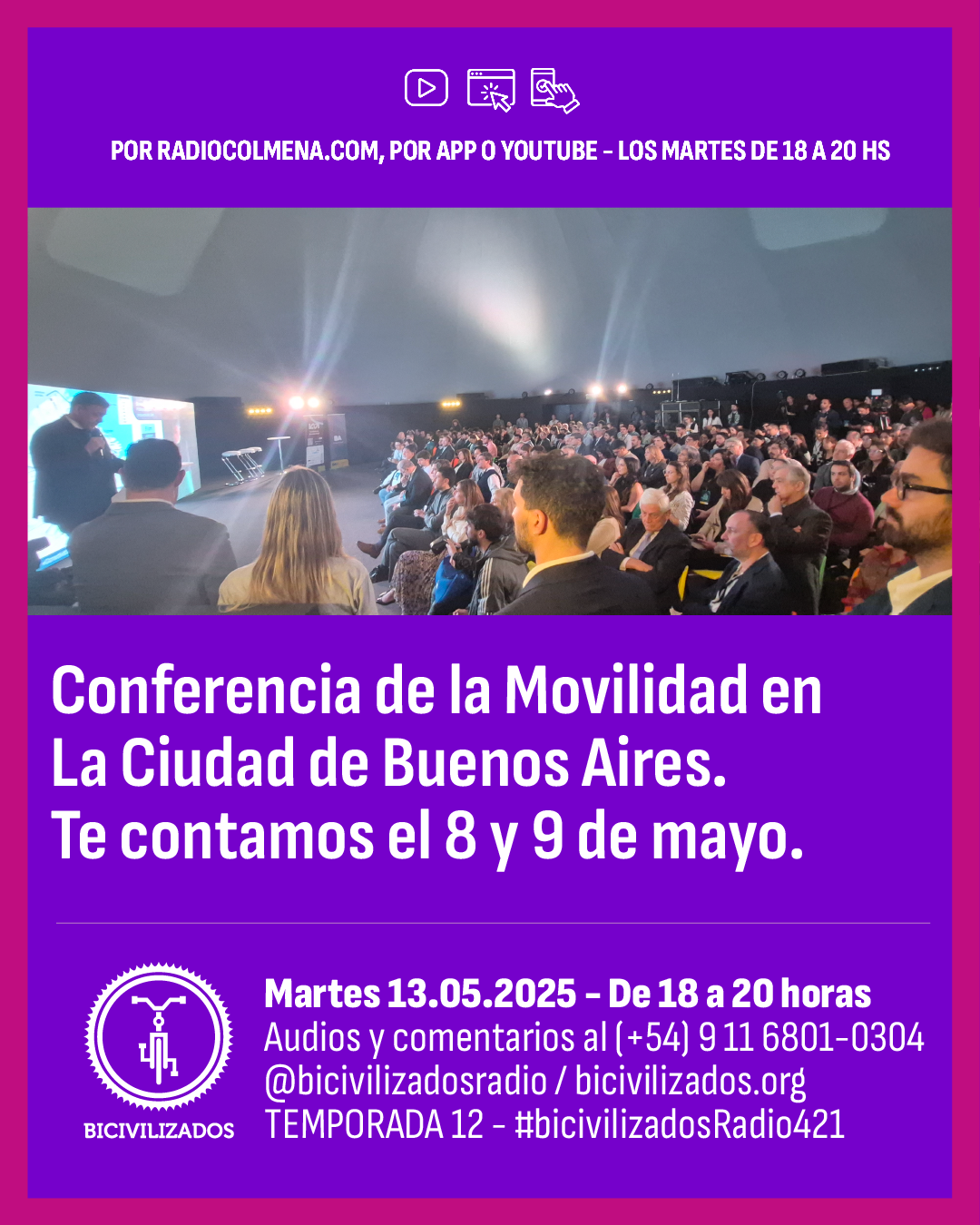 feed_421_Mesa de trabajo 1 copia 5 Conferencia de la movilidad por bicivilizados radio