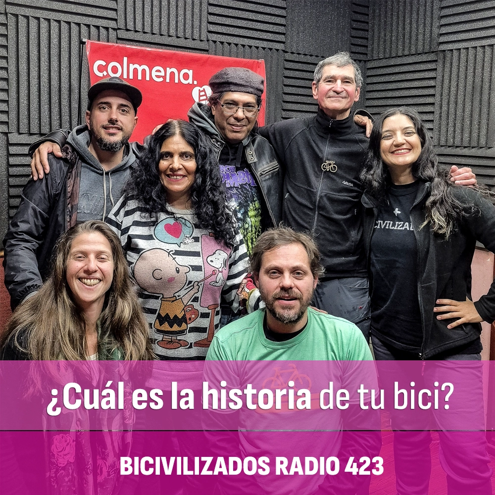 imagen_spotify copia «¿Cuál es la historia de tu bici?» Programa especial Sorteo Bici. Martes 27.05.2025 en Bicivilizados Radio 423