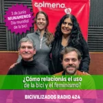 bicivilizados Radio 424. Adrián Sánchez, Dabby Moreno, Laura Arditi y Leo spinetto