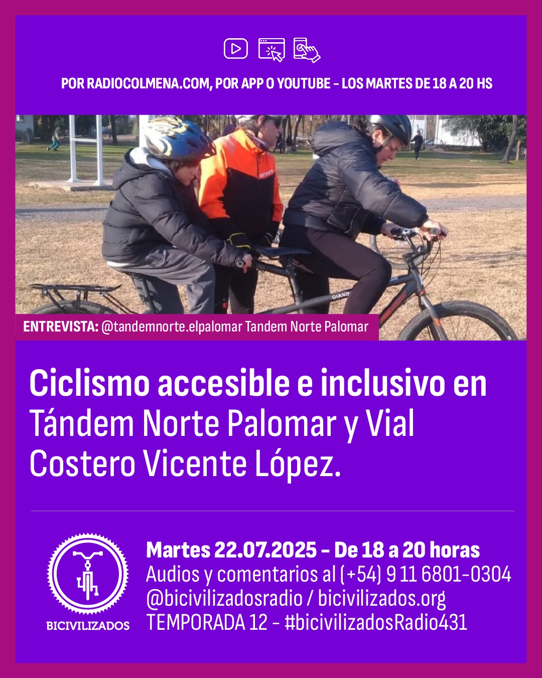 feed_431_entrevista 1 Néstor Pérez de Tandem Norte El Palomar