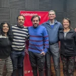 Lauri, Hernán, Leo, Adrián y Debby