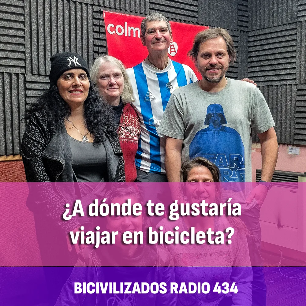 imagen_spotify_434 Bicivilizados Radio 434, Laura Arditi, Vivian Scheinsohn, Adrian Sánchez, Leo Spinetto, Debby Moreno, Vikicicleta