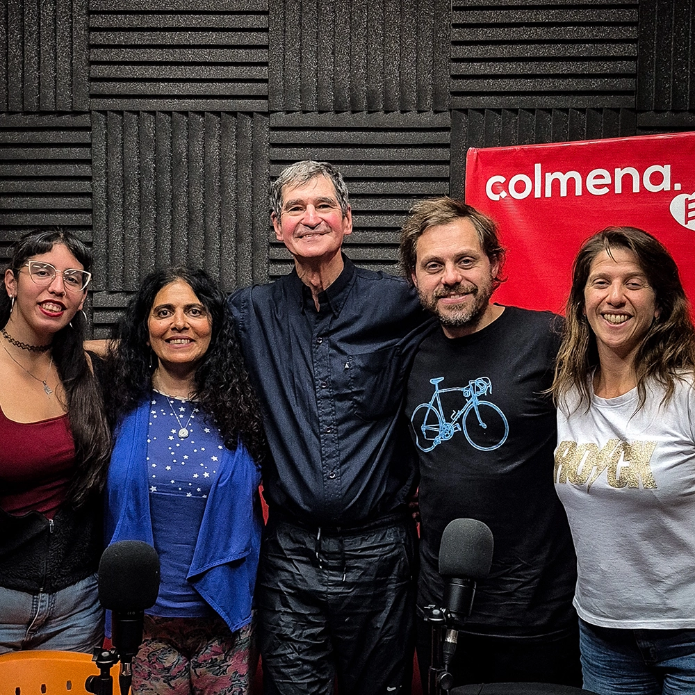 Caro Somoza, Laura Arditi, Adrián Sánchez, leo spinetto y Deby Moreno